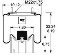 Bellow, air suspension